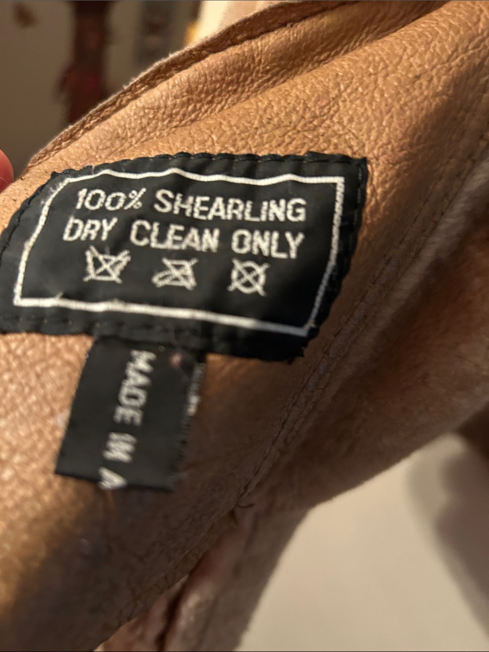 Shearling Women’s Jacket- Size Small- - Picture 7 of 8